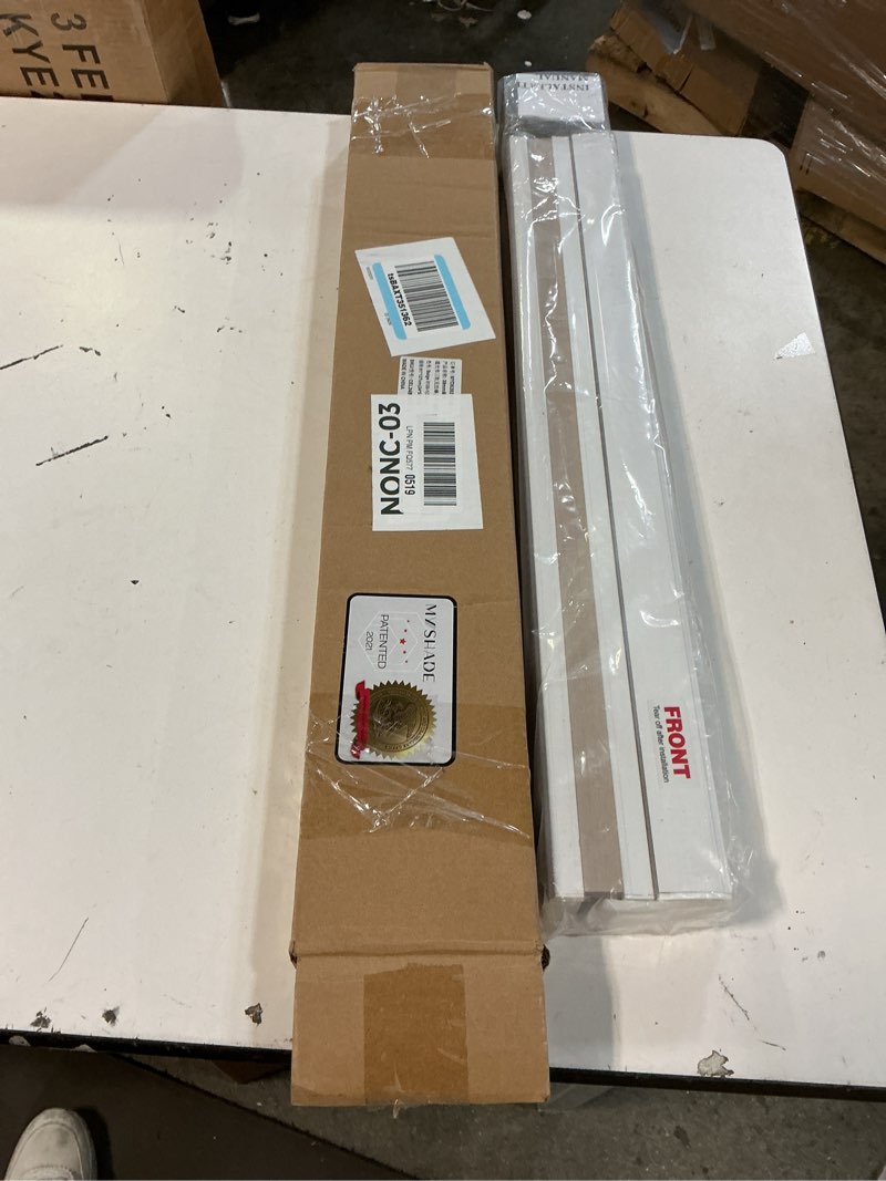 Condition photo showing New/Like New for myshade top down bottom up shade cordless cellular shades blackout blinds for indoor windows room darkening window blinds & shades easy to install 24" w x 50" h (beige)