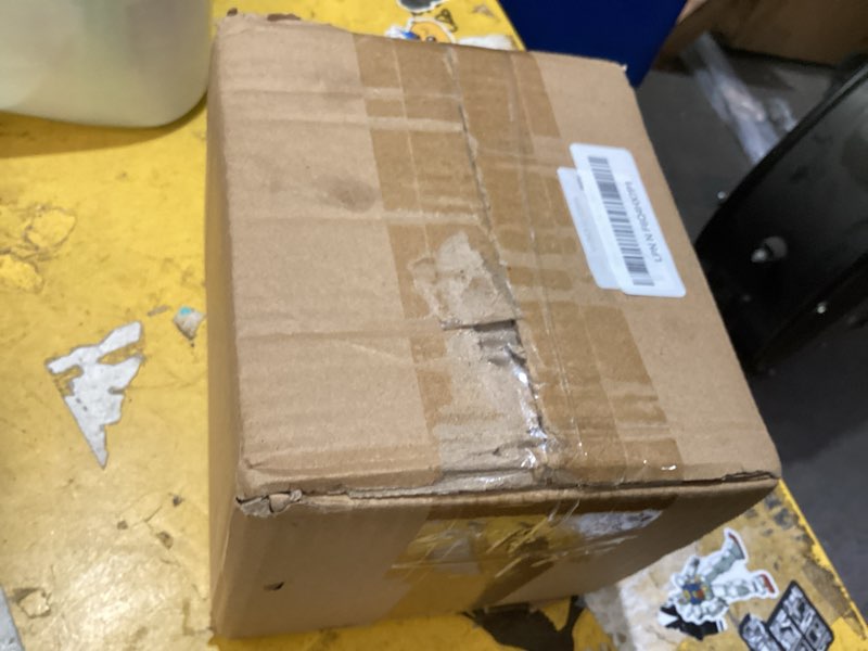 Condition photo showing As Is for acrylic tip jar for bartender tip box tip jars suggestion box with slot and lock money jar donation box with lock 6 x 4 x 5 inch raffle box for bar restaurant musician car driver 1