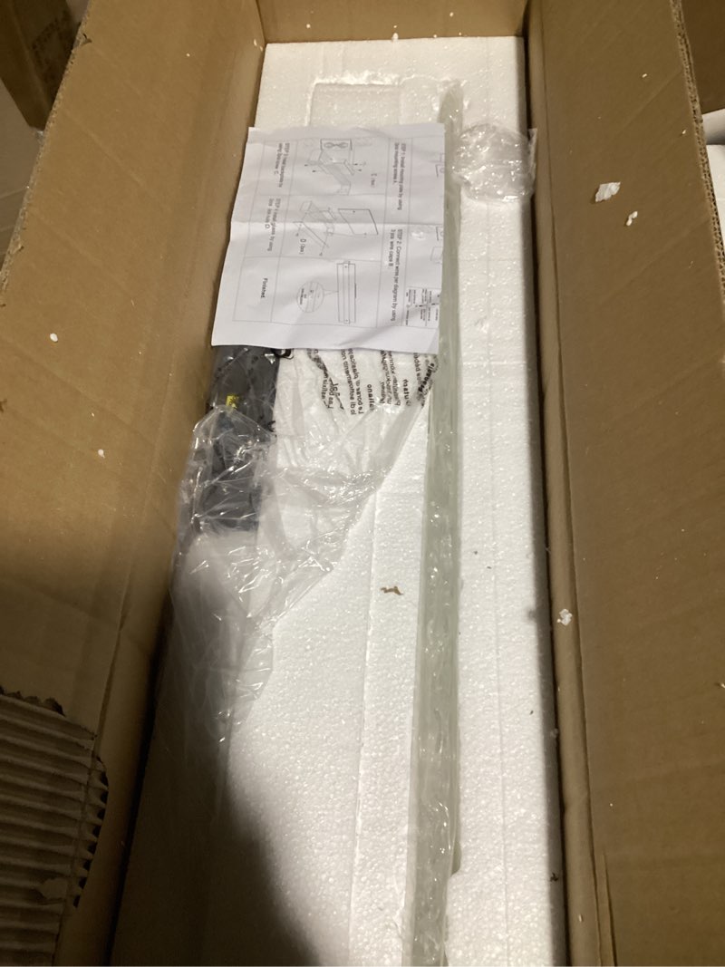 Condition photo showing New/Like New for Brushed Nickel LED Bathroom Vanity Light, 24.4 Inch 15W Modern Dimmable Bathroom Light Fixture Over Mirror, Crystal Bar Wall Sconce Lighting for Bath, 3CCT, OS-MM5001-3BN Nickel 24.4" L, 15 Watts