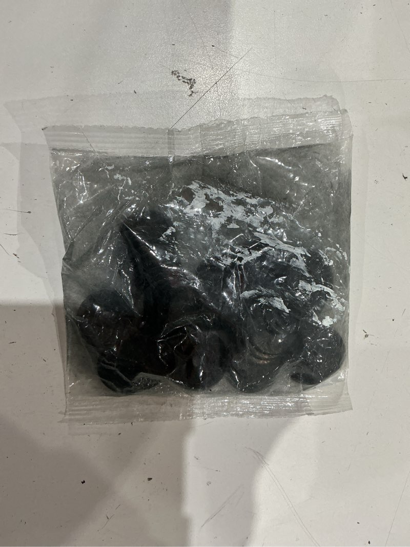 Condition photo showing Good Condition for 1/4 x 1 inch 18-8(304) stainless steel fender washers, black zinc plated flat washers for screws and bolts, 50 pieces large repair washers for home and industrial use 1/4x1"