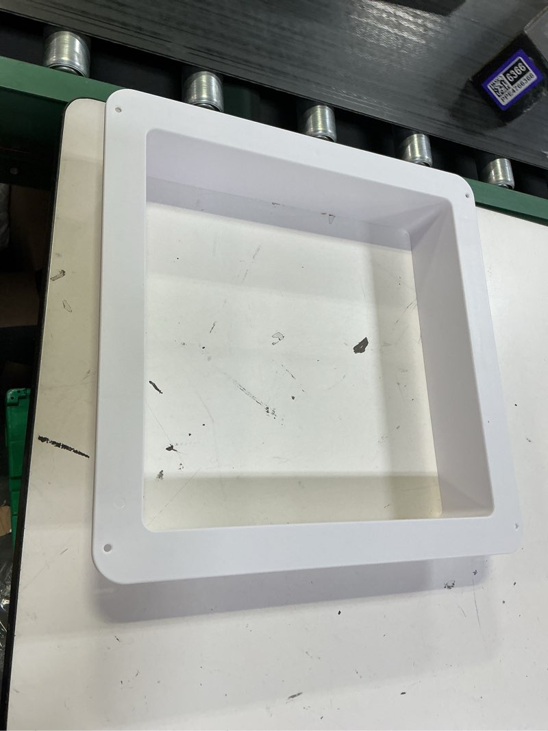 Condition photo showing Good Condition for similar zoiz rv roof vent garnish replacement modular installation interior trim ring - 2.9\" vertical leg ceiling garnish for 14\"x14\" rv vents