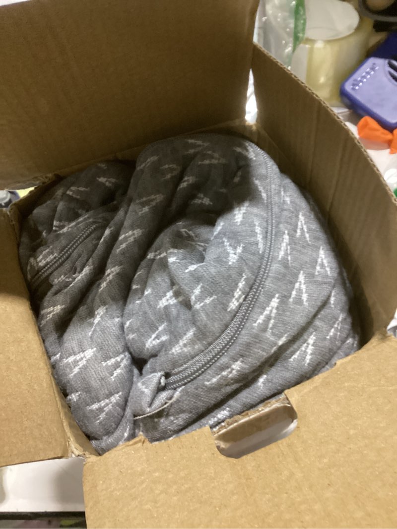 Condition photo showing Good Condition for 5 stars united large knee pillow for side sleepers - hip pain relief, memory foam leg cushion for side sleeping - between legs pillow for sciatica & lower back pain, gray gray large