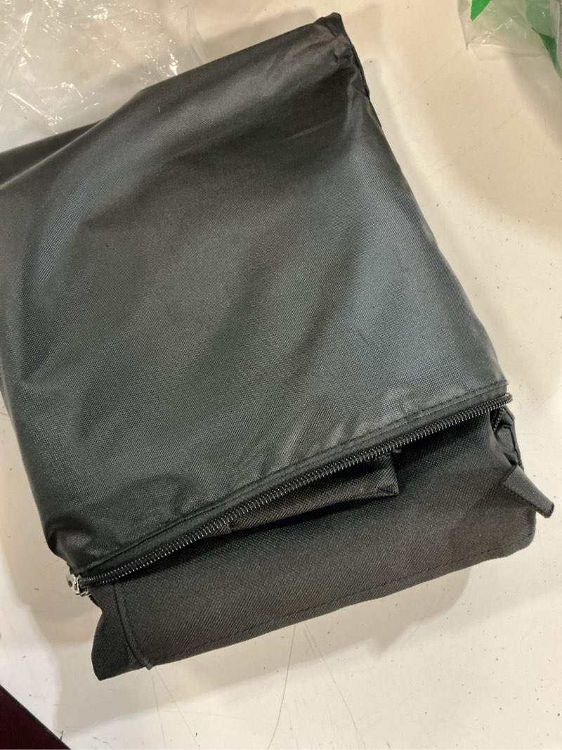 Condition photo showing New/Like New for propane fire pit cover square 30 inch, waterproof heavy duty 600d gas fire pit table cover 30 x 30 x 25 inch, fit 28-30 inch firepit table, all-weather protection for patio fire table black square - 30"l x 30"w x 25"h