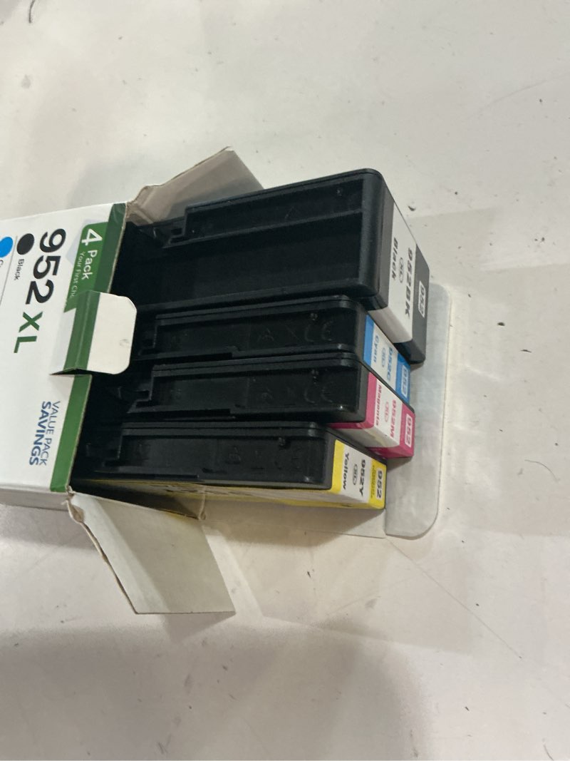 Condition photo showing Good Condition for 952xl ink cartridges combo pack (4-pack, black/cyan/magenta/yellow) compatible 952xl ink cartridges replacement for 952xl ink for officejet pro 8710 8210 8715 8720 8702 7740 printer