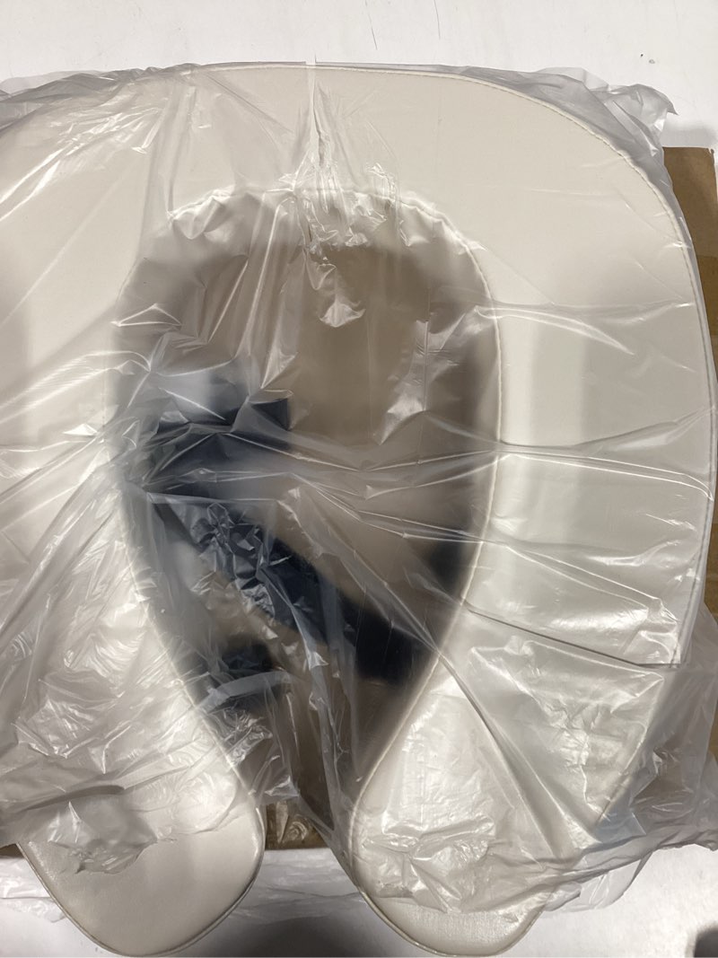 Condition photo showing Good Condition for Soft Padded Toilet Seat Cushion with 2-Inch High-Density Foam & Waterproof PU Fabric, U-Shape Padded Toilet Cushion - Secure Hook & Loop Tape, Fits Standard/Elongated Toilets (Beige)