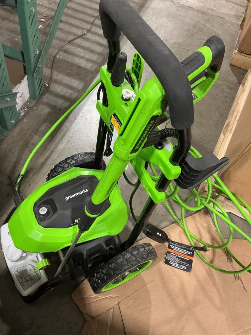 Condition photo showing Good Condition for greenworks 2200psi powerwasher
