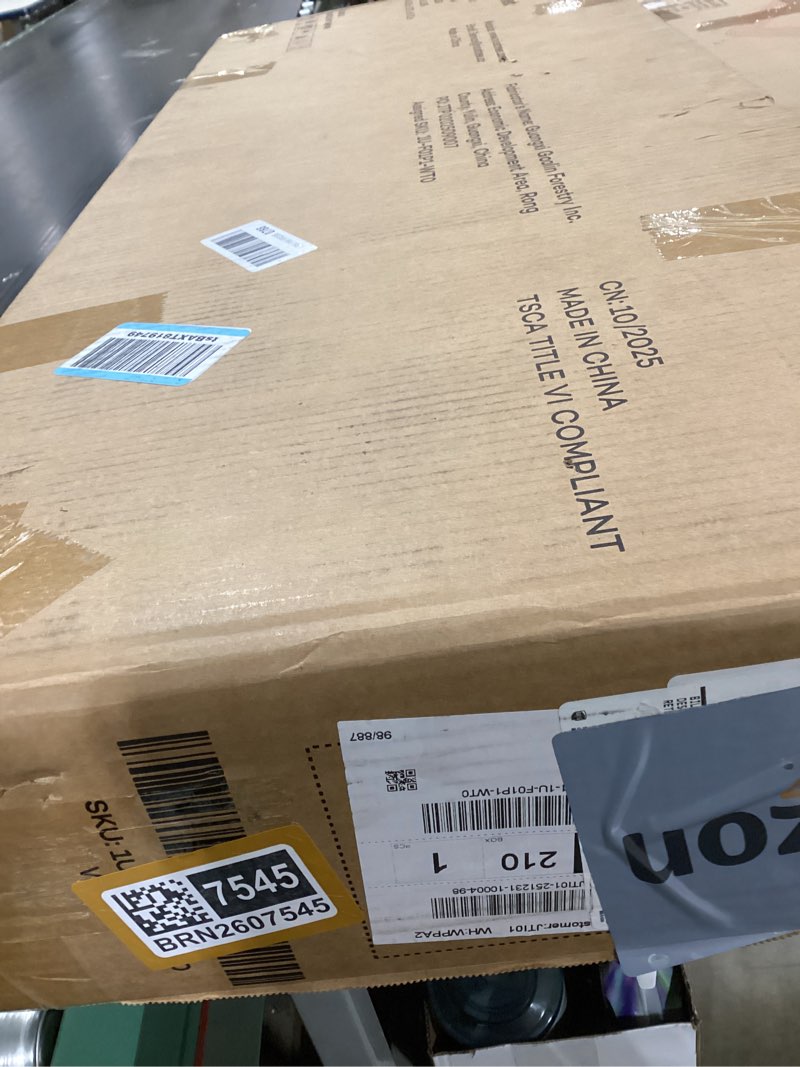 Nicetree 6 LEDs Mirror Jewelry Cabinet, Large Capacity Lockable Jewelry Armoire Organizer, Door or W