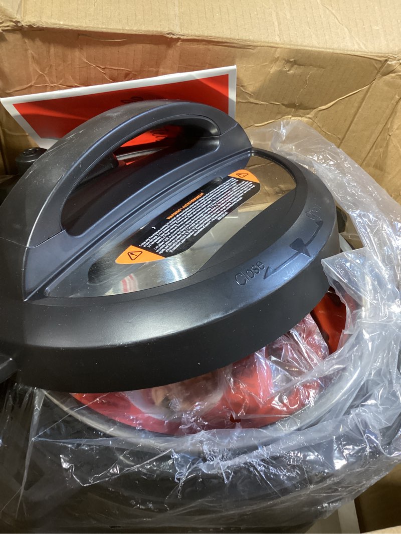 Condition photo showing Good Condition for instant pot pro (8 qt) 10-in-1 pressure cooker, slow cooker, rice/grain cooker, steamer, sauté, sous vide, yogurt maker, sterilizer, and warmer, includes app with over 800 recipes, black 8 quarts