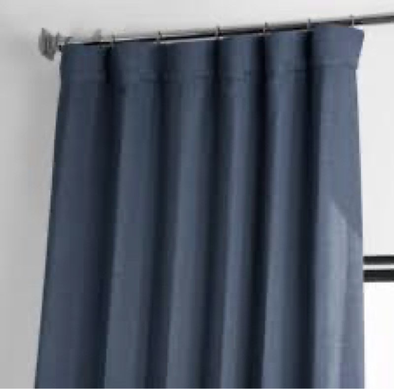 Pole Pocket With Hookbelt & Back Tabs 50\"X84\" 