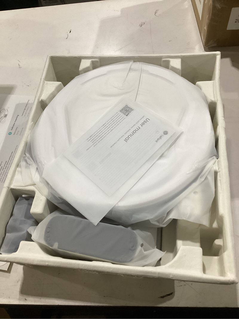 Condition photo showing New/Like New for lefant m210 pro robot vacuum with 2200 pa powerful suction, 6 cleaning modes, 120 mins runtime, quiet, self-charging, voice control, ideal for pet hair and hard floor, white m210p