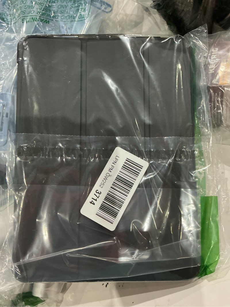 Condition photo showing New/Like New for procase for ipad pro 11 inch case 2022/2021/2020/2018(4th/3rd/2nd/1st generation), ipad pro 11" slim stand hard back cover shell smart folio compatible with pencil/support auto wake/sleep -black