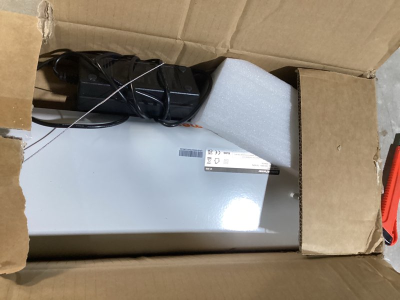 Condition photo showing As Is for spider farmer sf300 led grow lights sunlike full spectrum plant grow light for indoor plants hydroponics seeding veg flower energy saving & high efficiency growing lamp 192 diodes 2x2.5