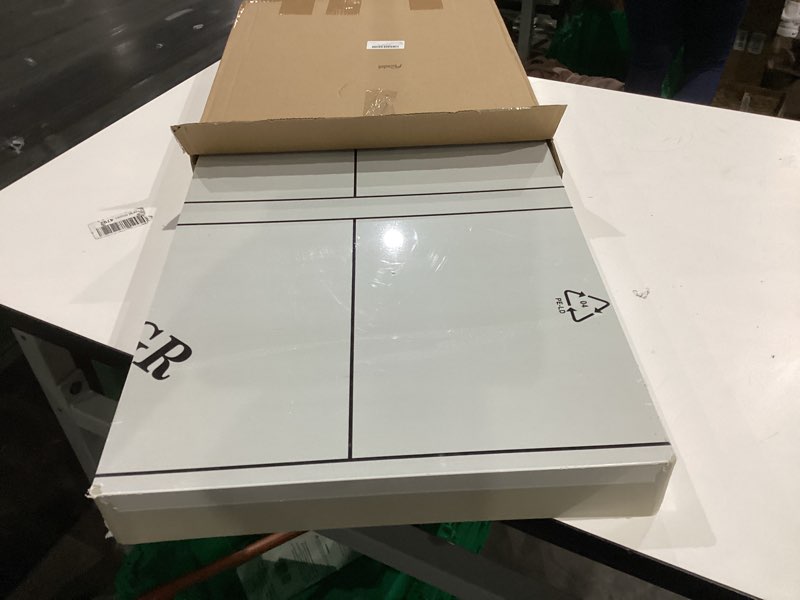 maxdot 16 x 2. 5 x 20 in polypropylene utility tray multifunctional rectangular plastic containment 