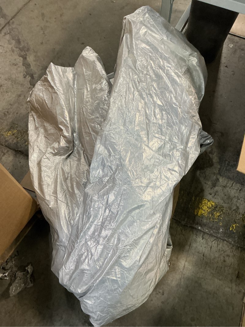 Condition photo showing As Is for EzyShade 10-Layer Truck Cover Waterproof All Weather. See Vehicle Size-Chart for Accurate Fit. Full Outdoor Pickup Truck Covers for Ford F150 Colorado RAM. Sun Wind Rain. Size T3 (See SizeChart) T3 - see Vehicle Size Chart Reflective