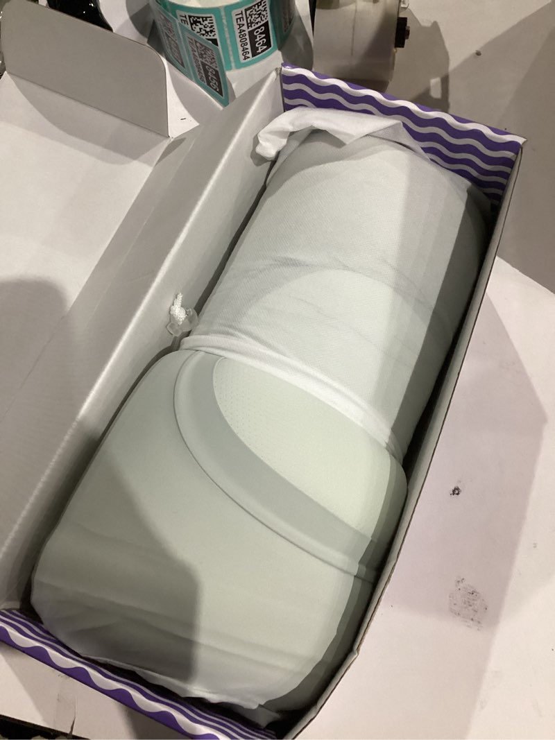 Condition photo showing New/Like New for C CUSHION LAB Deep Sleep Pillow, Patented Ergonomic Contour Design for Side & Back Sleepers, Orthopedic Cervical Shape Gently Cradles Head & Provides Neck Support & Shoulder Pain Relief - Calm Grey