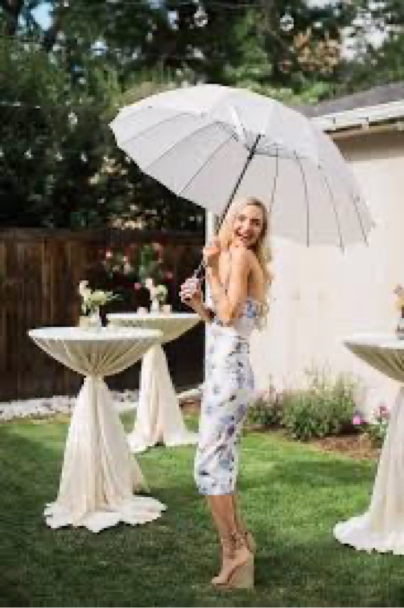 Abbylike 2 pcs wedding umbrellas ..m gifts bridal shower party decor