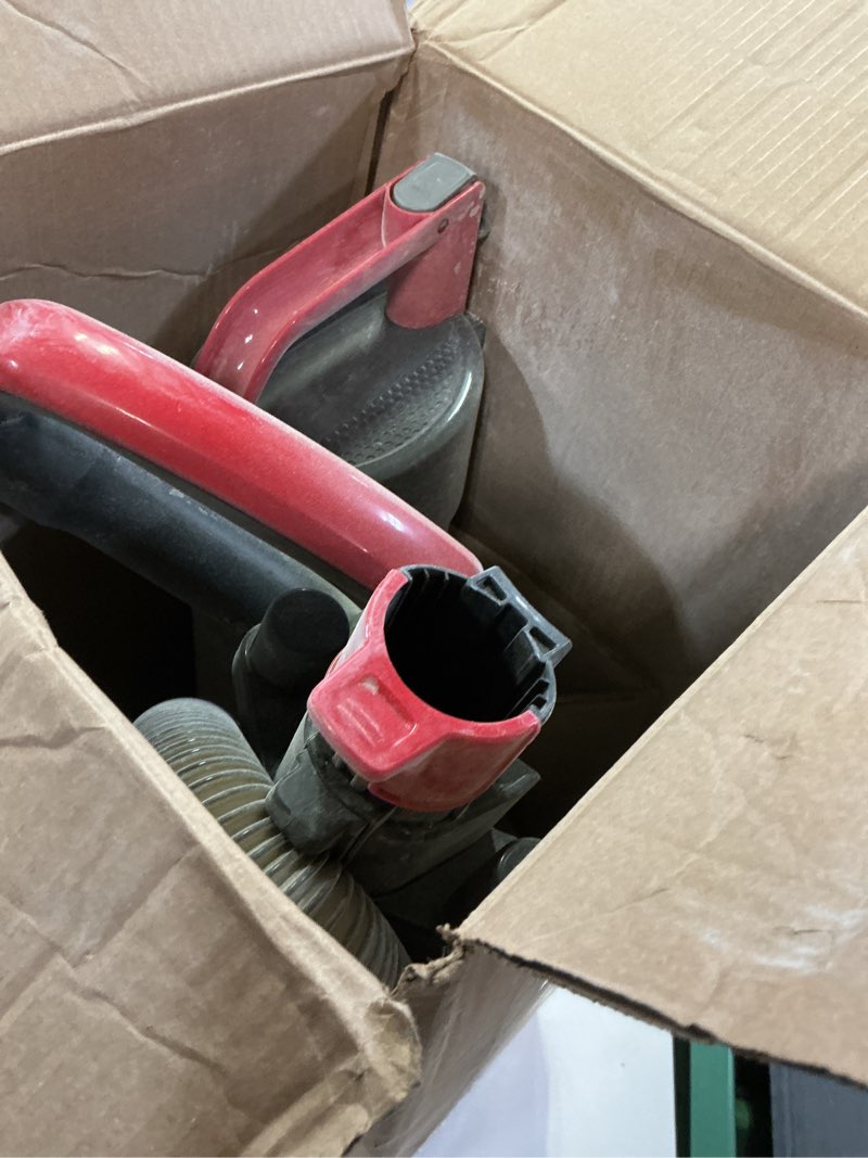 Condition photo showing As Is for Bissell CleanView Compact Upright Vacuum, Fits in Dorm Rooms & Apartments, Lightweight with Powerful Suction and Removable Extension Wand, 3508