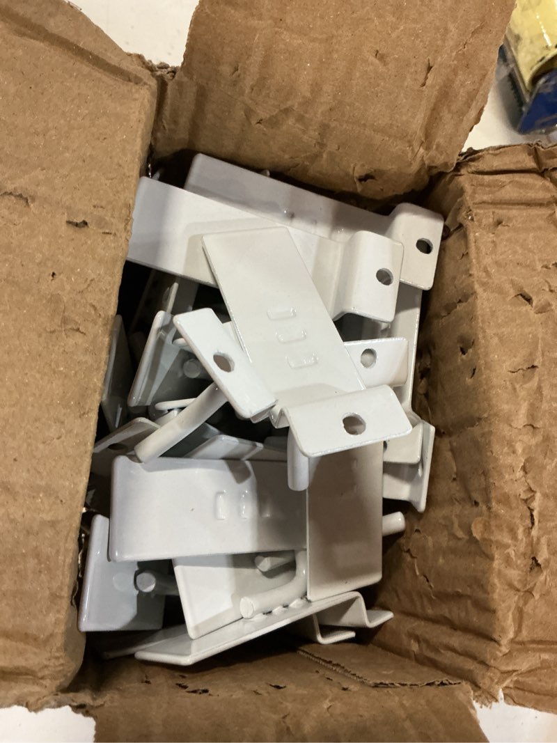 Condition photo showing Good Condition for 1" slatwall hooks, 30 pack slat wall paneling display hooks | slatwall accessories for retail home efficient storage white white 30pack,1inch