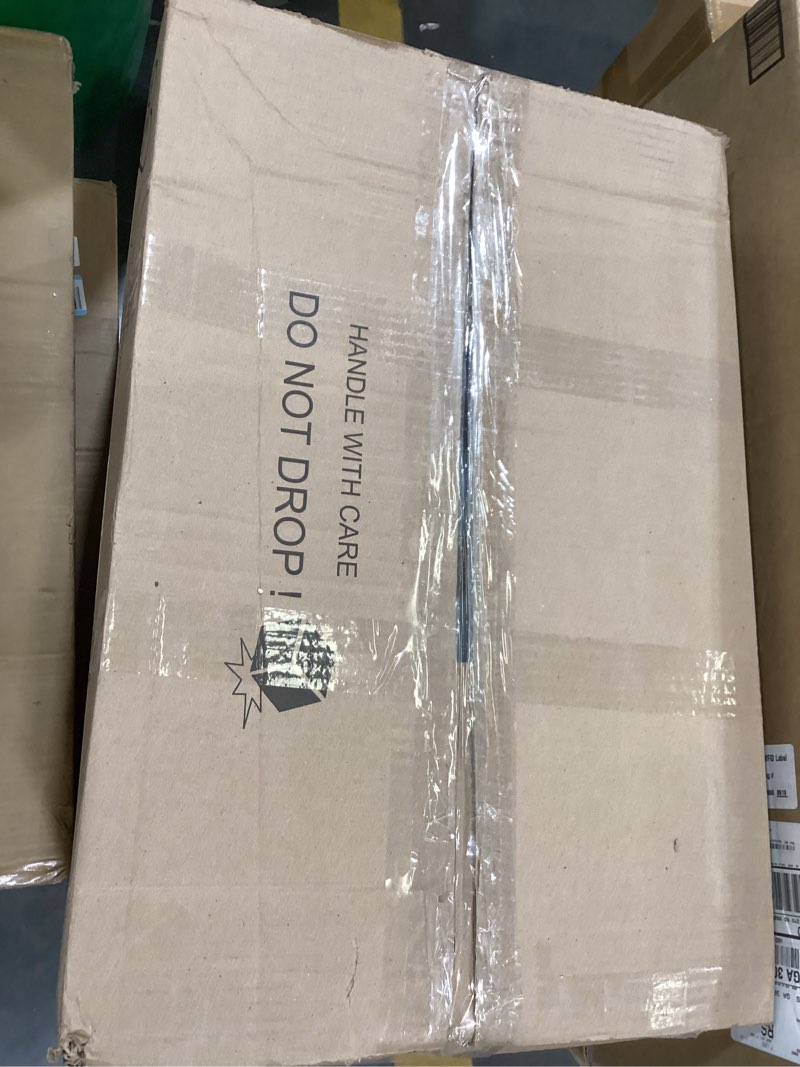 Condition photo showing As Is for Clear storage bins