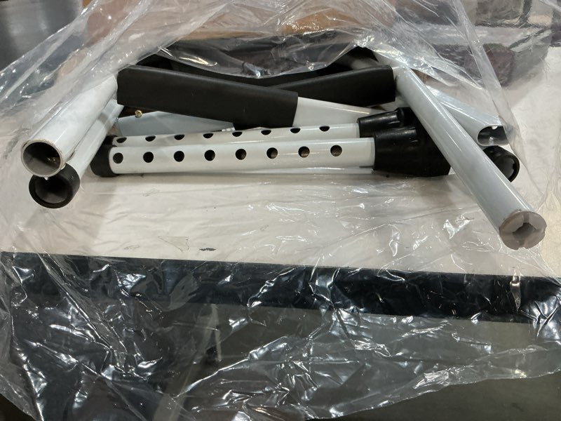 Condition photo showing As Is for panta bed rails for elderly adults safety, adjustable bed assist rails for seniors,black