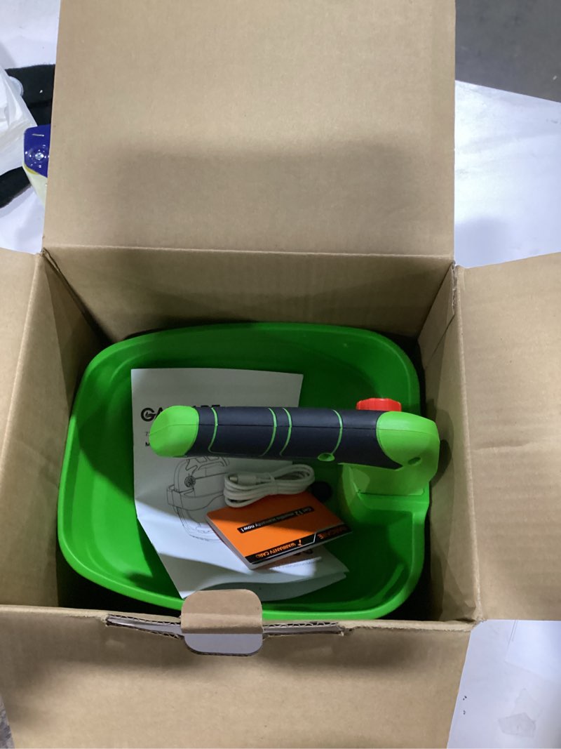 Condition photo showing Good Condition for GARCARE 7.2V Rechargeable Seed Spreader-Power Spreader for Grass Seed Fertilizer Rock Salt and Ice,2000mAh Built-in Lithium Battery with USB Charging Cable