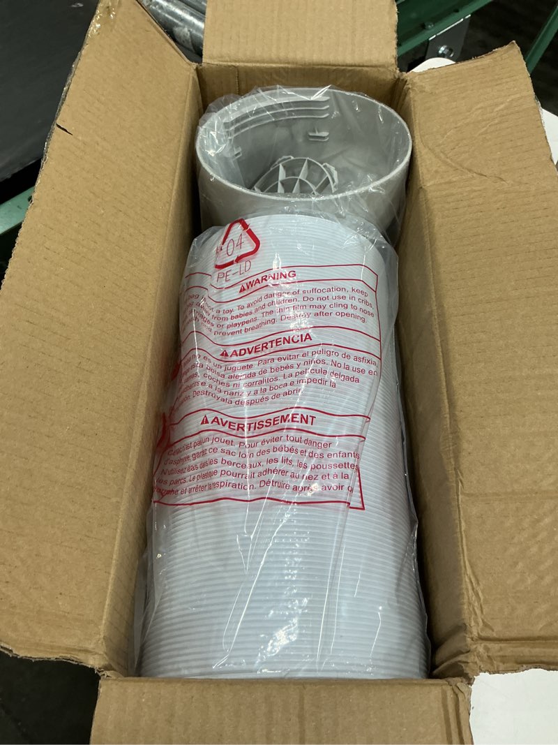 Condition photo showing Good Condition for portable air conditioner window kit - adjustable universal window seal ac vent kit with 5.9” exhaust hose for sliding vertical/horizontal windows 5.9"diameter 4 panels & exhaust hose 59"length