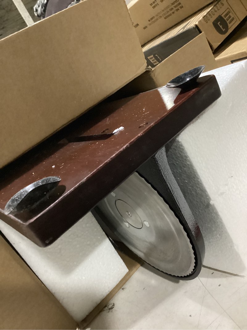 Condition photo showing As Is for redants manual bread slicer for homemade sourdough bread, versatile hand crank bread slicer, adjustable thickness for smooth cutting, food grade stainless steel (black)