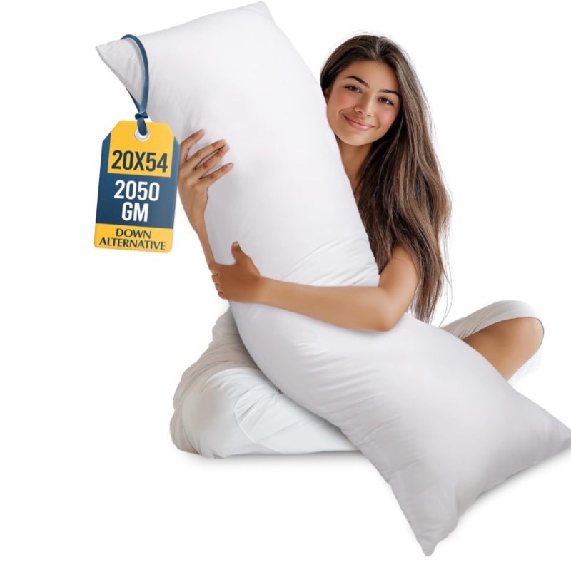 white body pillow