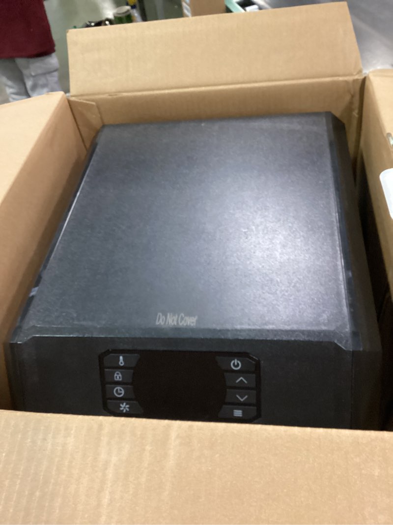 Condition photo showing Good Condition for Utilitech 1500W Cabinet Heater 1500 -Watt Infrared quartz Cabinet Indoor Electric Space Heater with Thermostat with Remote