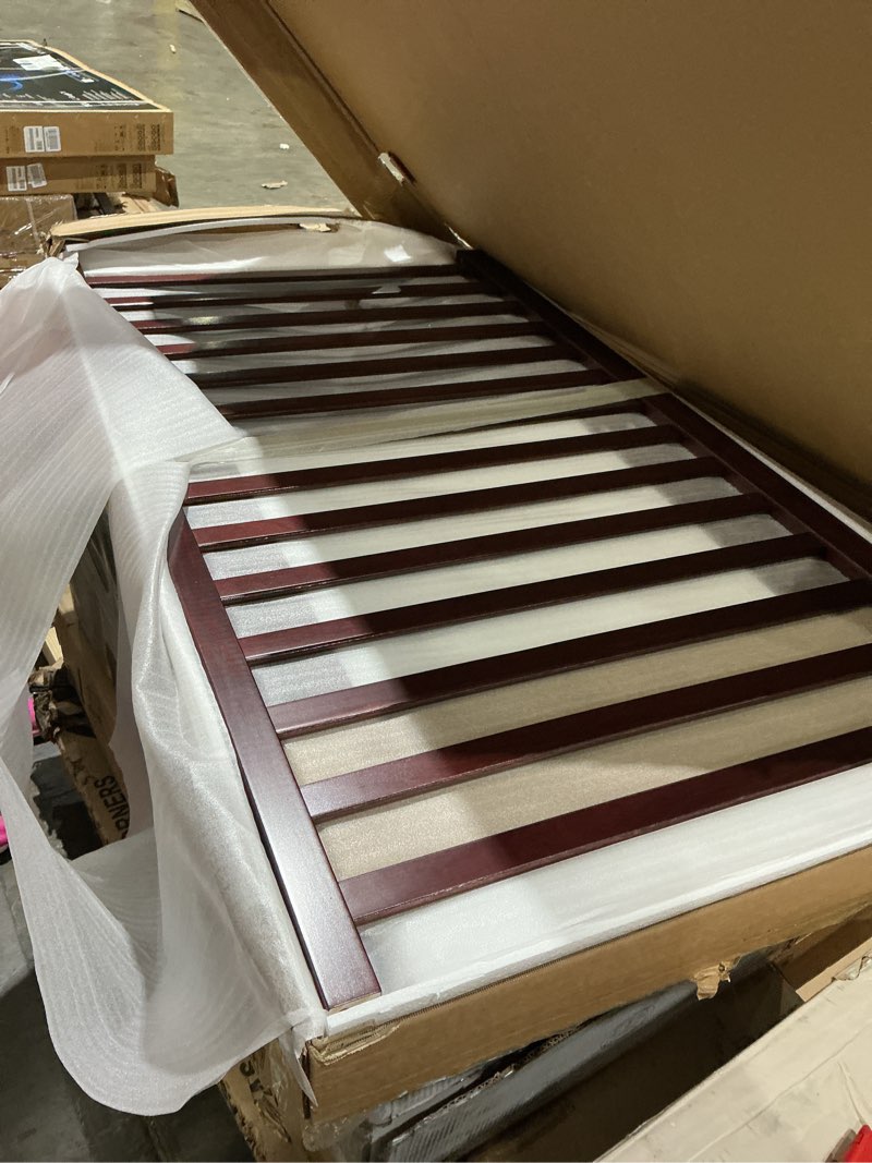 Condition photo showing Good Condition for dream on me synergy 5-in-1 convertible full-size baby crib with toddler, day & full bed conversion in espresso, greenguard gold & bsa, 3 mattress heights, sustainable pinewood espresso synergy