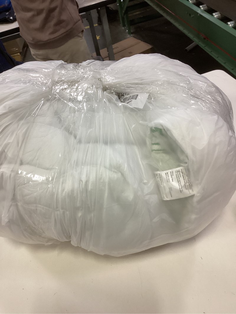 Condition photo showing As Is for Ultra Soft Full Size Mattress Topper - Viscose Made from Bamboo Pillow Top Mattress Pad for Back Pain Relief - Naturally Cooling for Hot Sleepers, Green Green Full