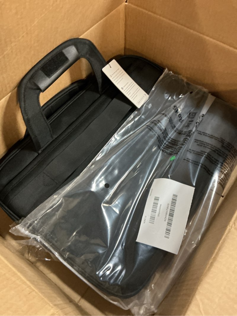 Condition photo showing Good Condition for taygeer laptop bag 15.6 inch, business briefcase gifts for men women, water resistant messenger shoulder bag with strap, premium office bag, carry on laptop case for notebook/computer/laptop, black black 15.6 inch