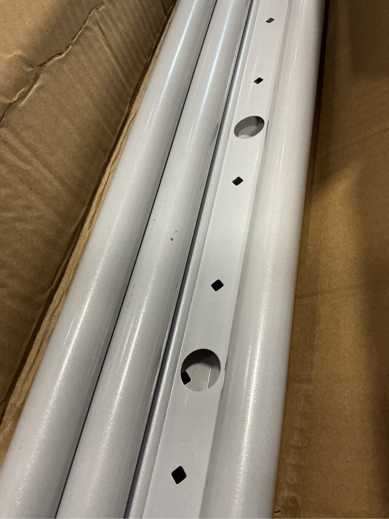 Condition photo showing Good Condition for Ceiling Mounted Hanging Dry Rack, 47 Inch Space-Saving Clothes Drying Rack with 100LBS Capacity, Ideal for Laundry Rooms, Apartments & Balconies