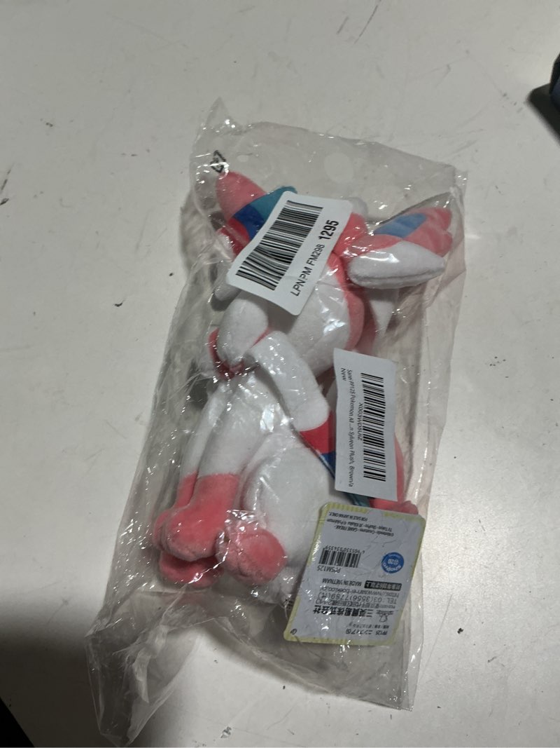Condition photo showing Good Condition for sanei pp125 pokemon all star collection sylveon plush, brown/a multicolor