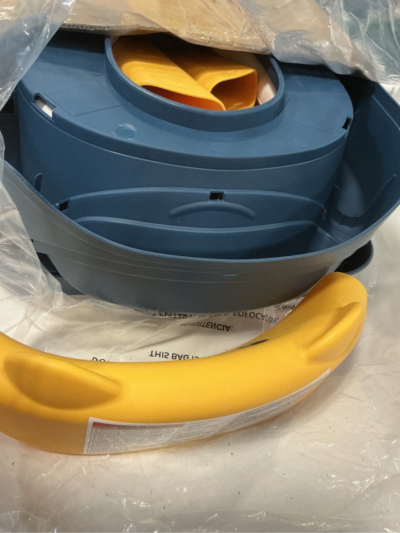 Condition photo showing Good Condition for potty training seat, upgrade toddler toilet seat for kids boys girls, 2 in 1 potty training toilet for kids, splash guard anti-slip pad step stool?blueyellow? blue/yellow