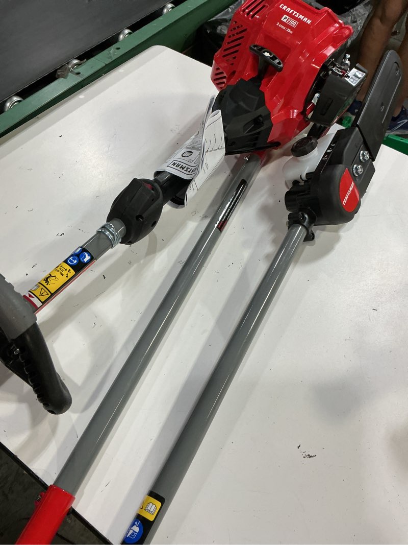 Condition photo showing Good Condition for craftsman p2100 10-in 25-cc 2-cycle gas pole saw