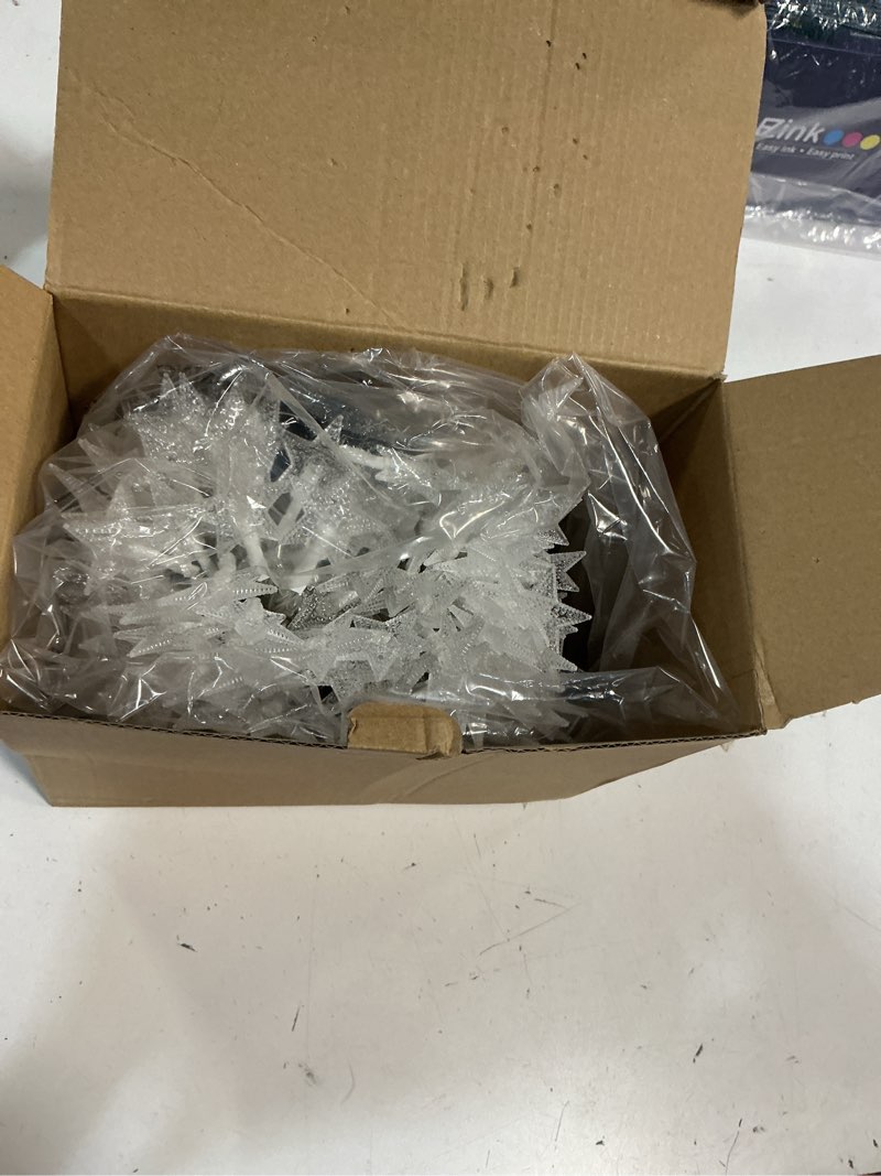 Condition photo showing New/Like New for quhuatu star string lights 360 led 132ft,8 modes plug in star fairy lights with timer & memory, indoor outdoor star christmas lights for birthday party bedroom wedding home classroom decor warm white warm white 360 led 132 ft