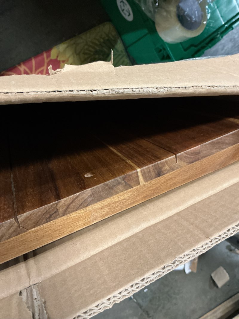 Condition photo showing Good Condition for SpaceAid Noodle Board Stove Kitchen Cover with Handles, Top Covers for Gas Burners and Electric Stove, Oven Decor Accessories Wood Tray for Countertop, Natural Acacia