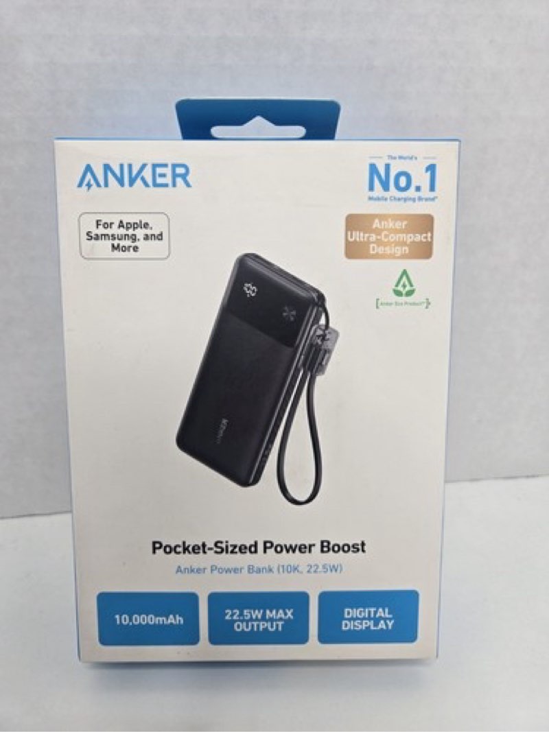 Anker for apple samsung and more Anker Pocket Sized Power Boost Portable Charger Fast Power Bank 10,000 mAh sized power boost 