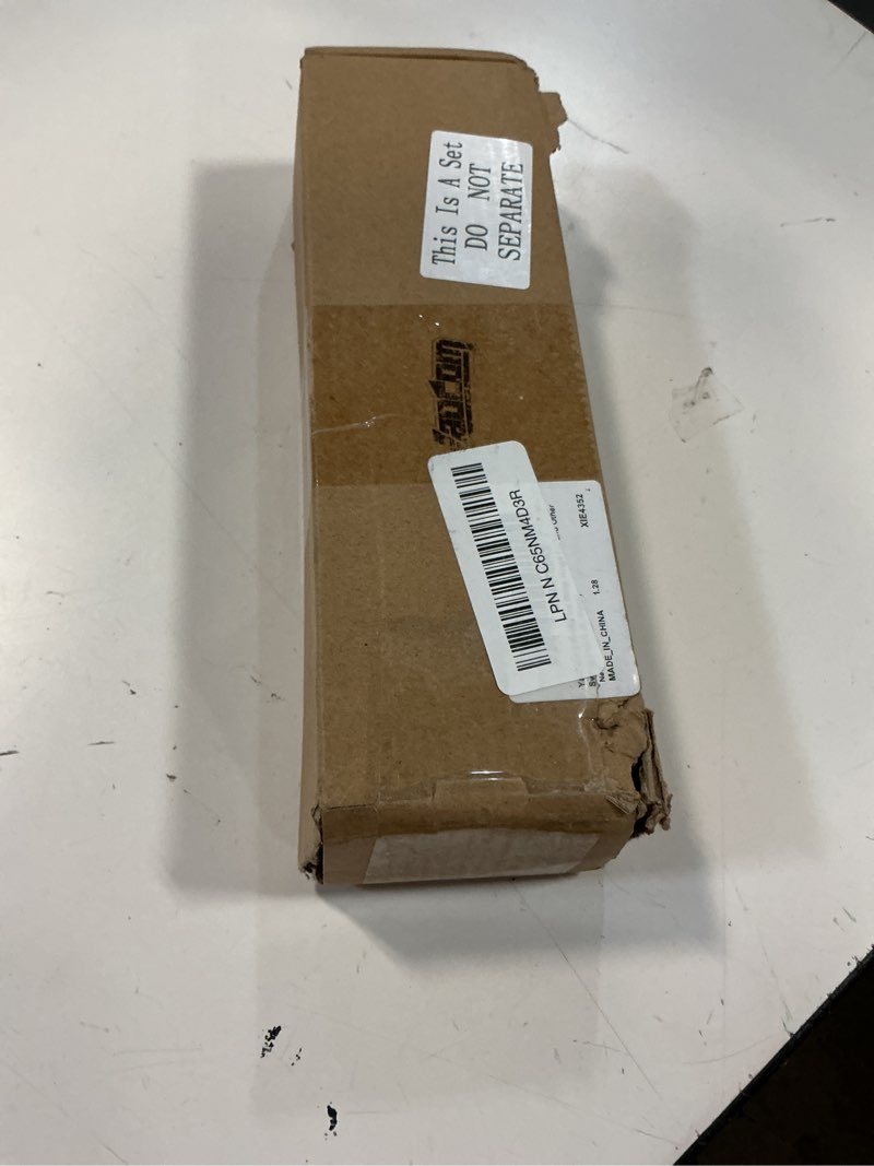 Condition photo showing New/Like New for yaocom 4 pack 8" zinc strap hinge heavy duty for gates, tool sheds, barns and other swing doors (black) 8 inch black 4