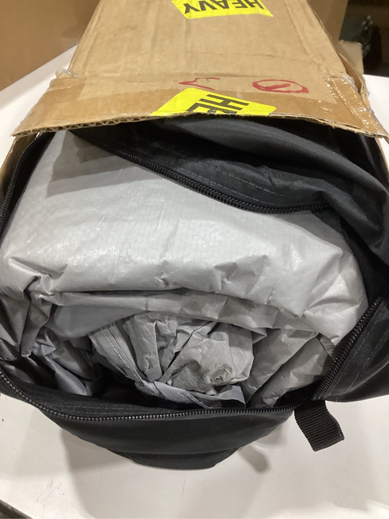 Condition photo showing Good Condition for campros cp tent 8 person camping tents, weather resistant family tent, 5 large mesh windows, double layer, divided curtain for separated room, portable with carry bag blue 8 person