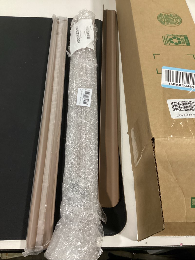 Shozafia 4 Pack Finger Pulls for Cabinets Finger Handles Drawer Edge Tab Pull, Modern Dresser Long C