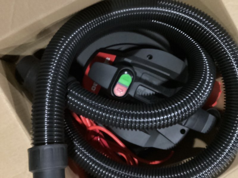 Condition photo showing Good Condition for shop-vac wet/dry shop vacuum with accessories included