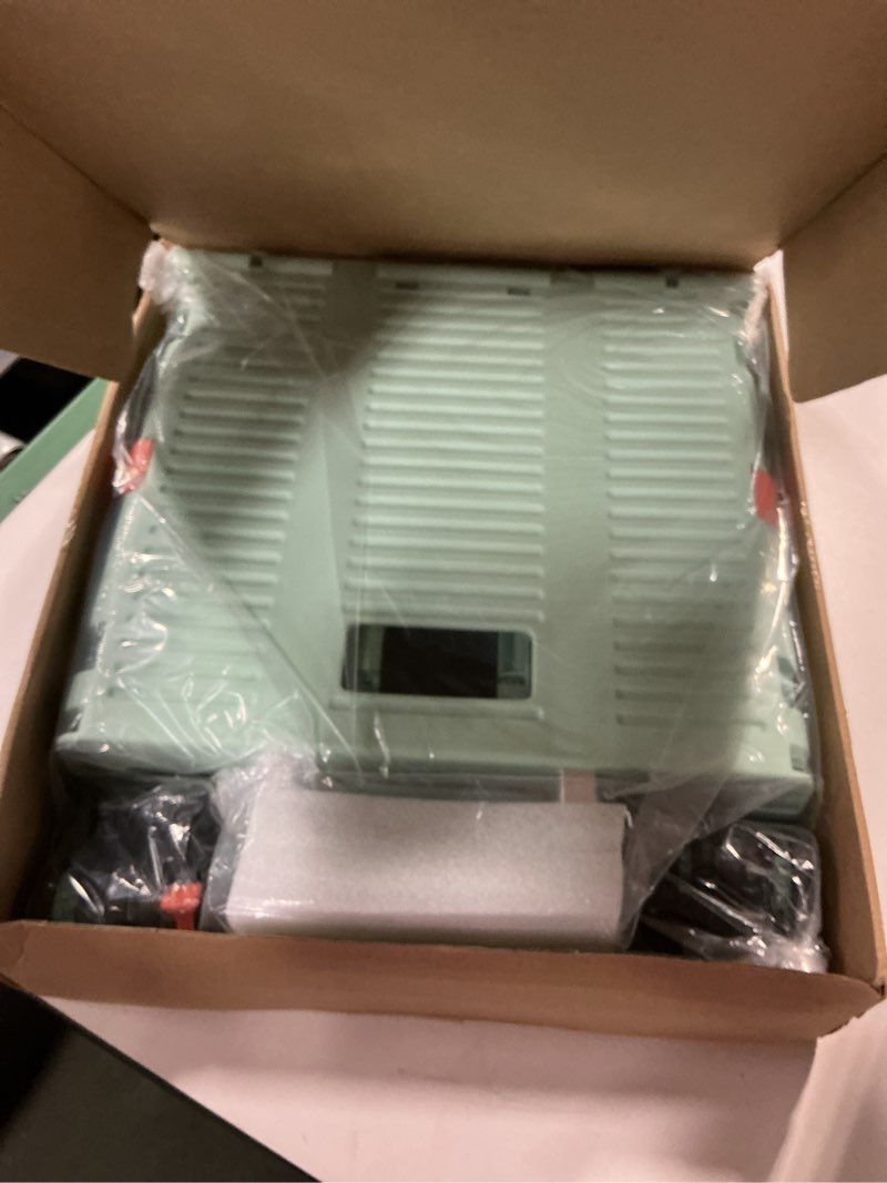 Condition photo showing New/Like New for Foldable Utility Cart Folding Portable Rolling Crate with Magnetic Extended Lid,360°Rotate Wheels,176LBS Load Capacity,Heavy Duty Durable Dolly Cart for Teacher Tourist Shopping Office Outdoor Green Magnetic Extended Lid