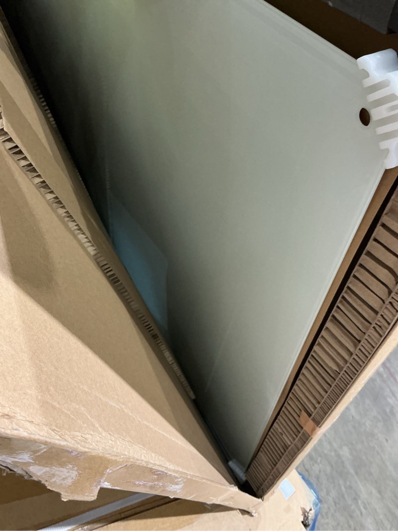 Condition photo showing Good Condition for glass whiteboard - glass dry erase board 36" x 60" magnetic white board writing board white boards for walls wall office home