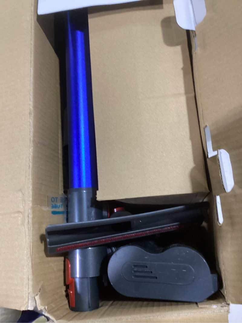 Condition photo showing As Is for cordless vacuum cleaner, 500w/40kpa vacuum cleaners for home, 60mins stick vacuum with led display, anti-tangle & wall mount charging, 8 in 1 lightweight vacuum for hard floors carpet pet hair