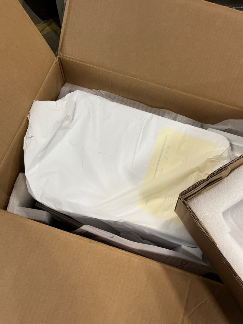 Condition photo showing As Is for GE Profile Opal 2.0 Ultra Nugget Ice Maker with Side Tank and Scale Inhibiting Filter, Scoop Included, 38 lbs in 24 Hours, Pellet Ice Machine with WiFi & Smart Connected, Stone White