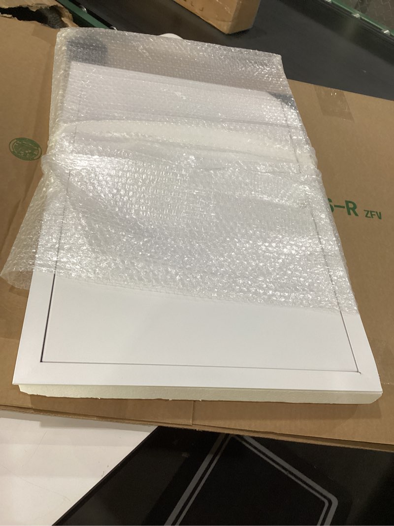 Condition photo showing Good Condition for Thicken 1mm 16 x 24 Access Panel for Drywall,Attic Door, Ceiling Access Panel for Drywall,16x24 Metal Access Panels are Thickened to 1mm to Solve The Problem of Fragile Panels(Screwdriver Latch)