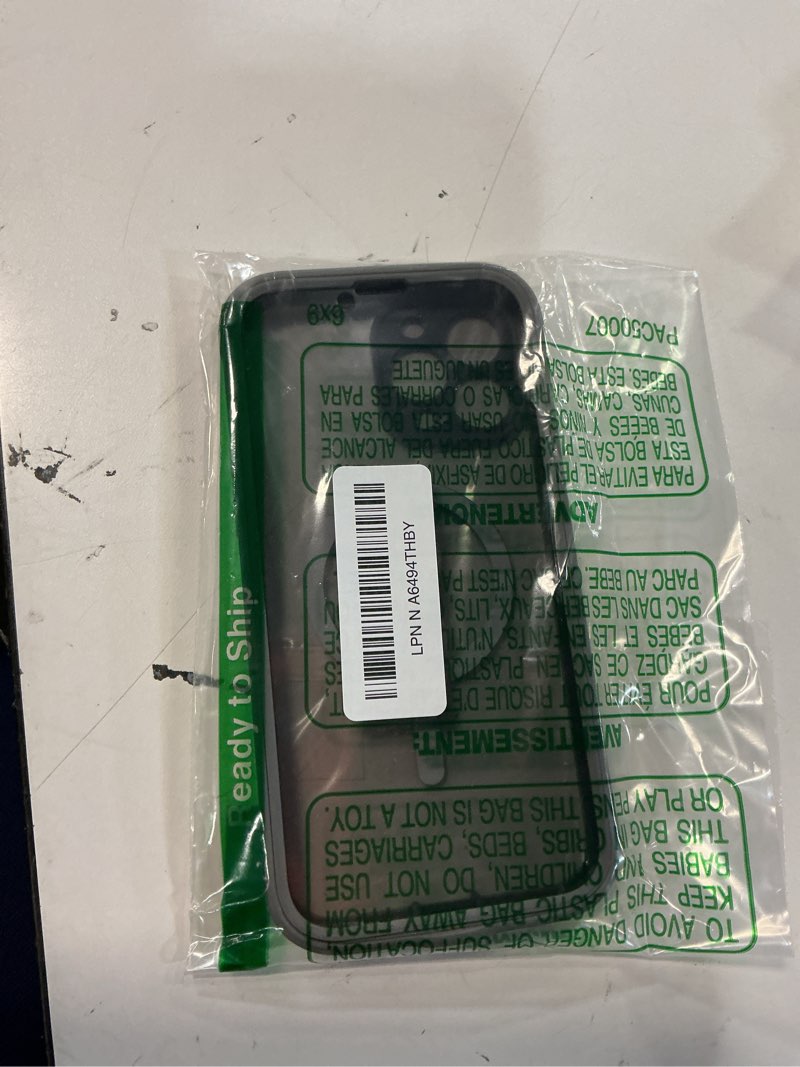 Condition photo showing Good Condition for BERFY for iPhone 13 Pro Max Case, Compatible with MagSafe, Built-in Privacy Screen Protector and Camera Protection, Anti-Spy Full Body Shockproof Clear Phone Case for 13 Pro Max 6.7", Grey Grey For iPhone 13 Pro Max 6.7 inch