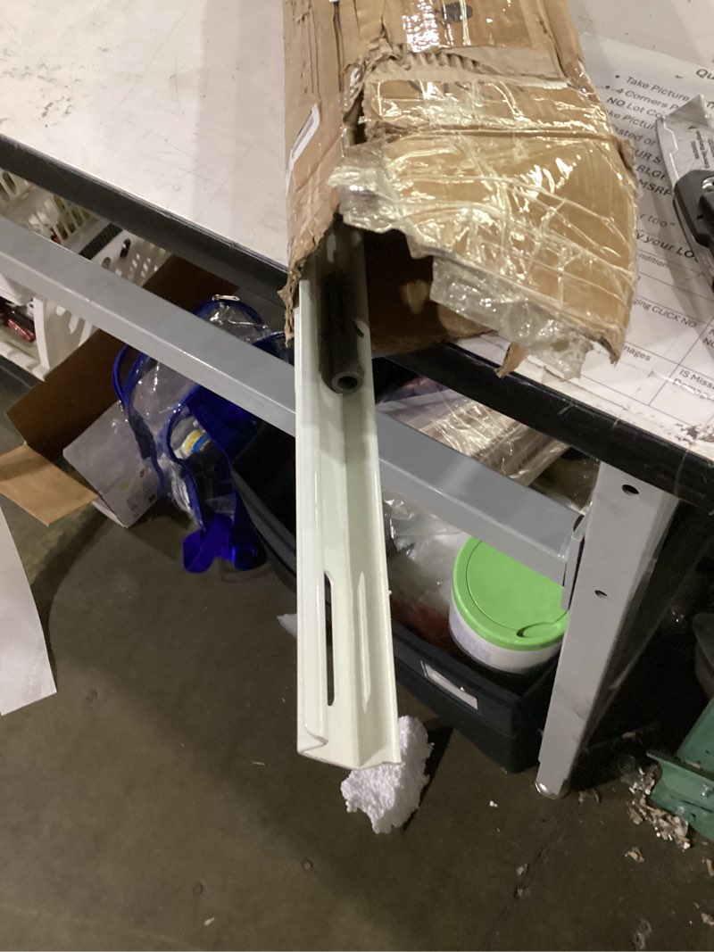 Condition photo showing Good Condition for mini split wall mounting bracket, mini split brackets for outside for 6000-36000 btu minisplit/air conditioner/heat pump (max 550 lbs), pre-drilled 16" holes to match u.s. wall stud standard